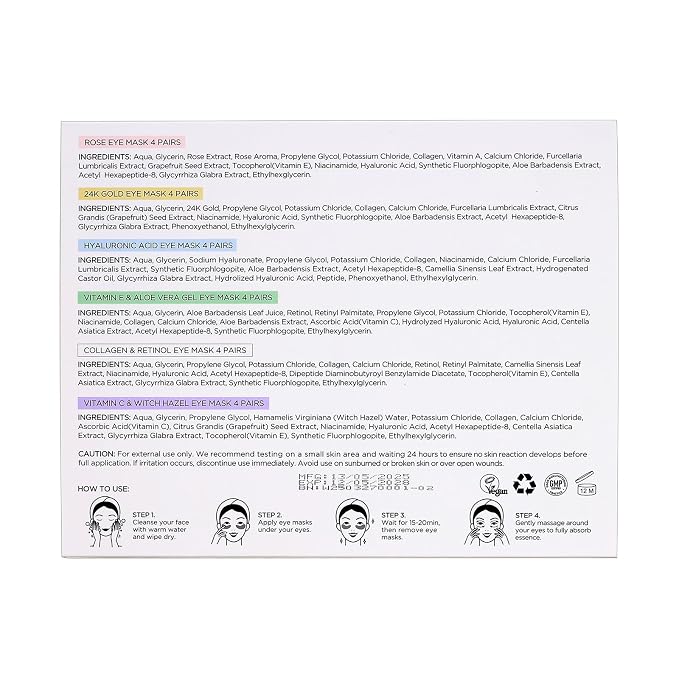 PEAUAMIE Under Eye Patches - Image 9