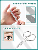 MR.GREEN 9-in-1 Manicure & Pedicure Set – Professional German Stainless Steel - Image 7