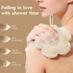 Natural Loofah Exfoliating Body Scrubber Made - Image 2