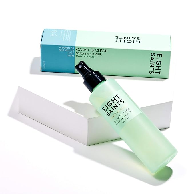 Eight Saints Coast is Clear Seaweed Anti Aging Face Toner, Alcohol Free Toner - Image 2