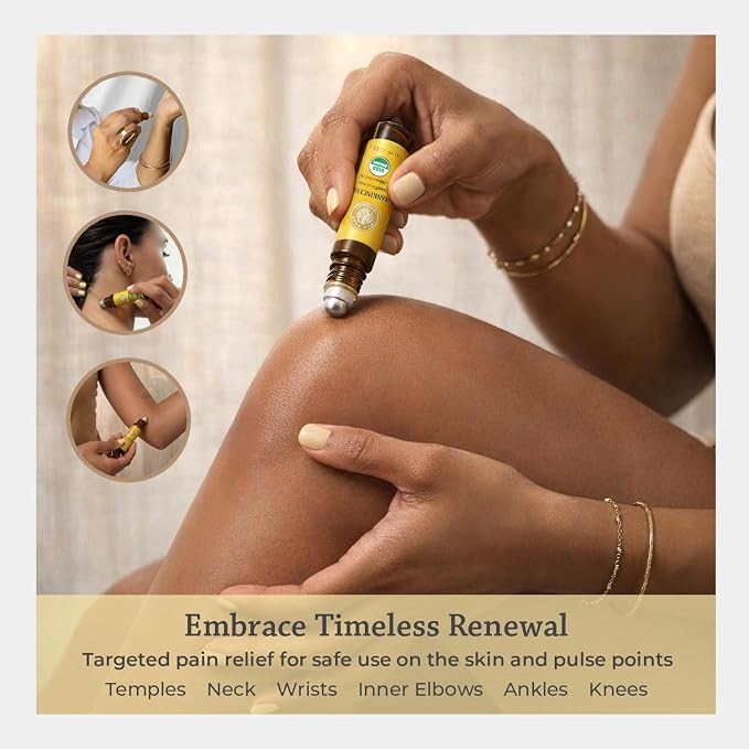 Silk Road Organic Frankincense Serrata Essential Oil Roll on - Image 3