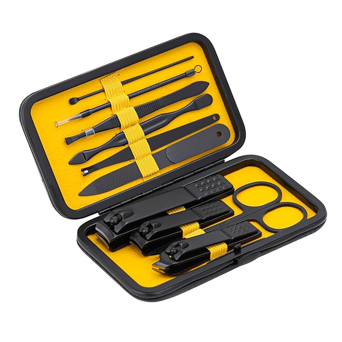 Glamne Manicure Set Nail Clippers Kit Professional Stainless Steel Nail Care - Image 2