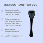 Derma Roller Microneedling Roller, 0.25mm Stainless Steel, Roller - Image 6