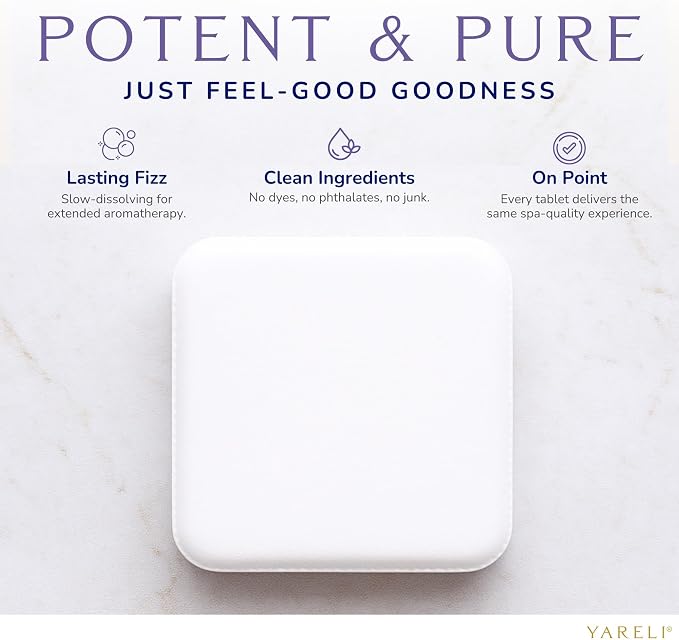 Yareli Lavender Shower Steamers Aromatherapy – Calming Essential Oils, - Image 3