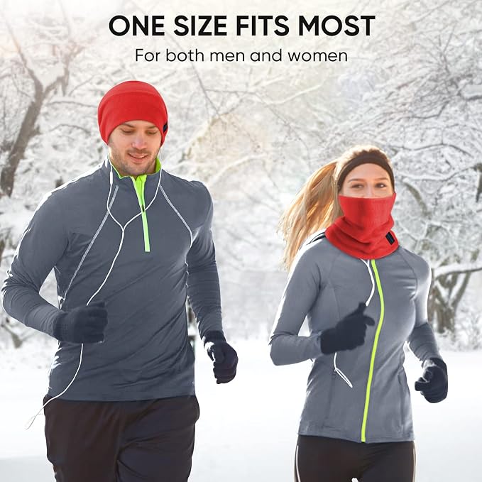 TICONN Neck Gaiter Face Cover Scarf, Neck Warmer Breathable Sun & Wind-proof - Image 3