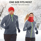 TICONN Neck Gaiter Face Cover Scarf, Neck Warmer Breathable Sun & Wind-proof - Image 3