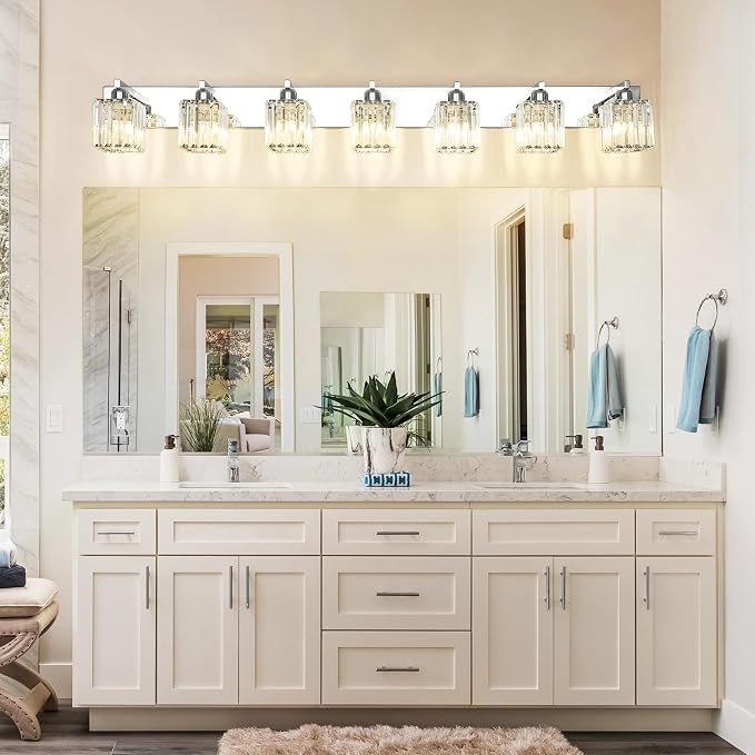 Aipsun Bathroom Vanity Light Fixtures Chrome Vanity Light - Image 9