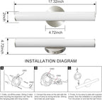OOWOLF 2 Pack LED Vanity Light Bar - Image 8