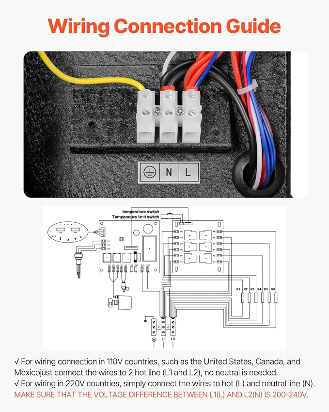 VEVOR Steam Generator, 6 kW Steam Shower System - Image 6