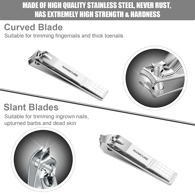 Manicure Set Professional Nail Clippers Pedicure Kit - Image 3