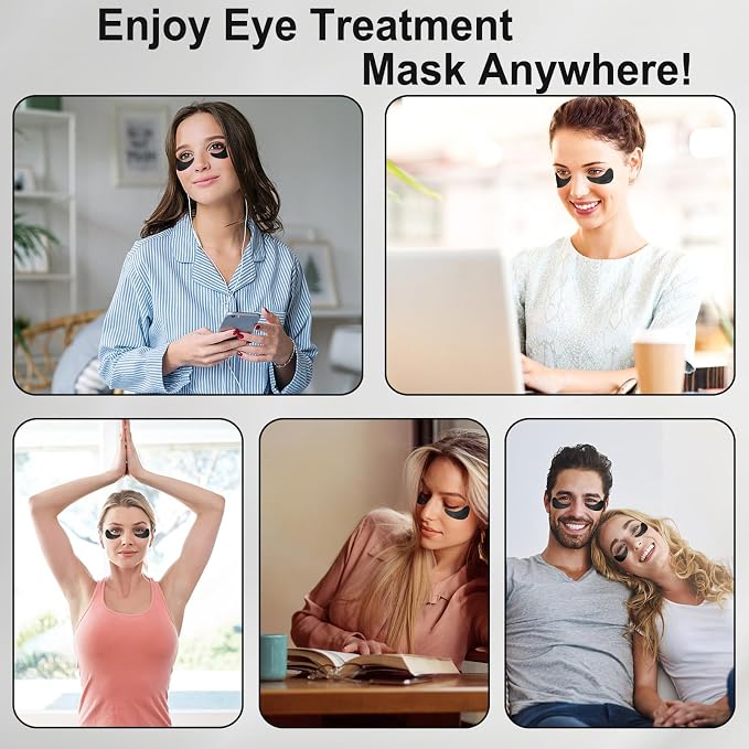 Eye Mask - 30 Pairs Bamboo Charcoal Under Eye Patches Skin Care Products - Eye - Image 7