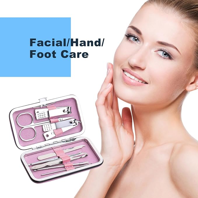 Manicure Set Bulk, Nail Clippers Kit Stainless Steel Fingernail Clippers Set - Image 2