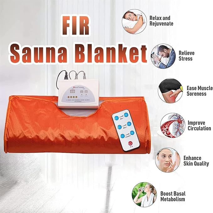 Sauna Blanket Professional Sauna Weight Loss Blanket Sweating and - Image 2