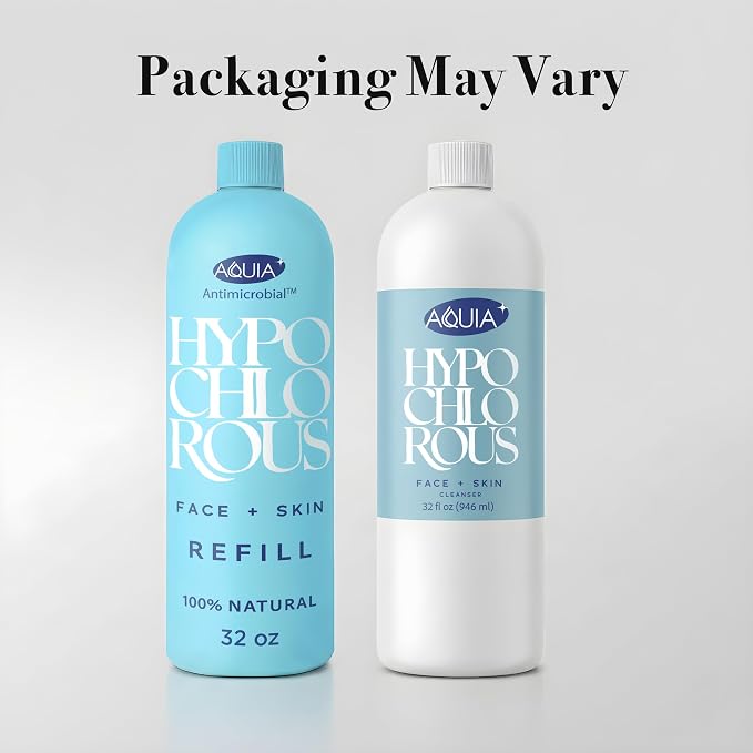 Hypochlorous Acid Spray for Face and Skin; Facial Cleanser | 32oz Refill Face - Image 3