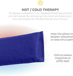 Sunshine Yoga 4-Pack Scented Sateen Eye Pillows, Low-Luster, 9’’ x 4’’ Flaxseed - Image 4