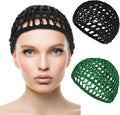 WLLHYF Wig Cap Thick Long Hair Caps Adjustable Net Mesh Braided Weaving Making by WLLHYF