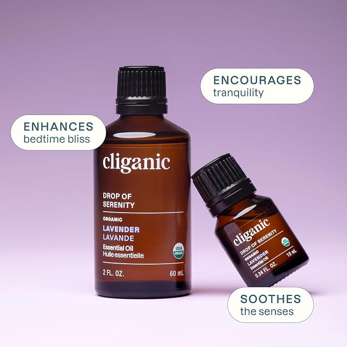 Cliganic Organic Lavender Essential Oil, 1oz - Image 2