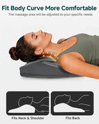 Snailax Back Massager for Back Pain Deep Tissue, Shiatsu Neck Back Massager - Image 3