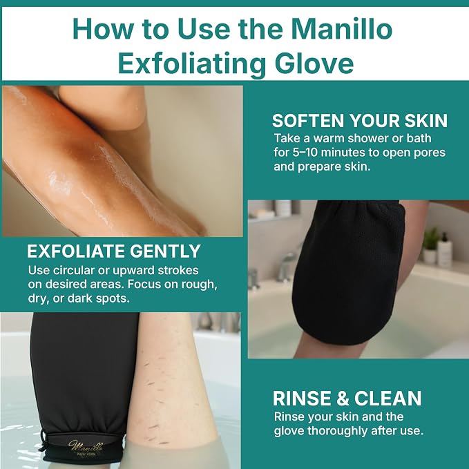Manillo exfoliating Glove Exfoliating Mitt - Image 4