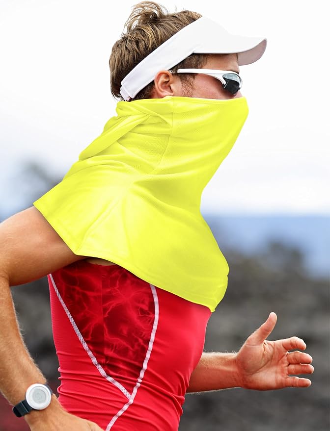 SATINIOR 3 Piece Balaclava Face Cover Sun Protection Neck Cover Summer - Image 2