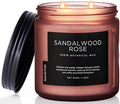 M&SENSE Sandalwood Rose Scented Candle by MSENSE