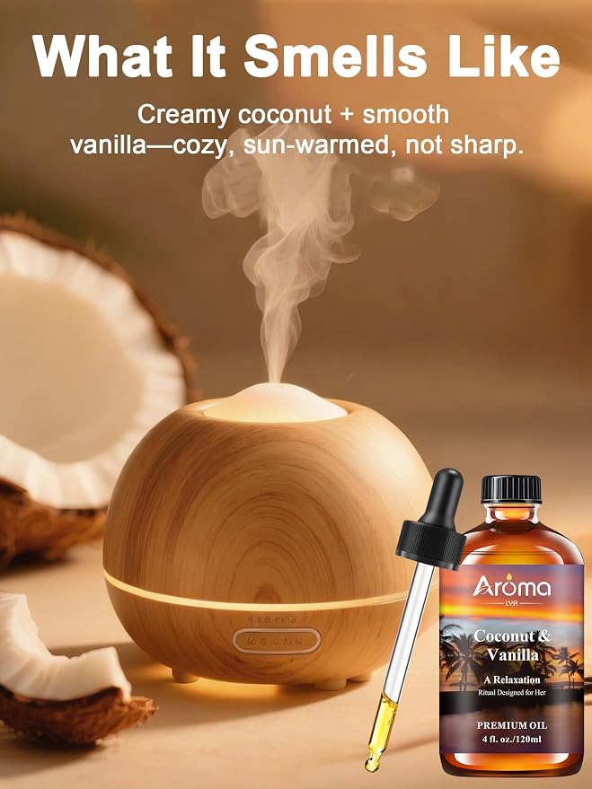 Coconut Vanilla Essential Oil 4fl.Oz - Image 4