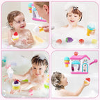 Gretex Toddler Bath Toys for 3 4 5 6 7 8 Years Old Girls, Bubble Ice Cream - Image 3