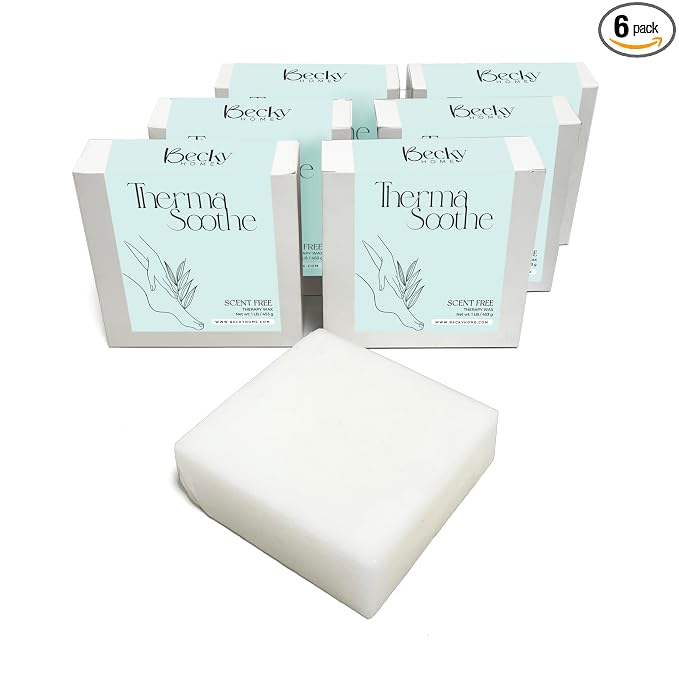 6lb Unscented Paraffin Wax, for Hand and Feet, Use by BeckyHome