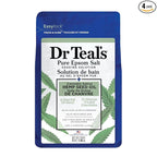 Dr Teal's Pure Epsom Magnesium Salt Soak, Cannabis Sativa Hemp Seed Oil by DrTeals