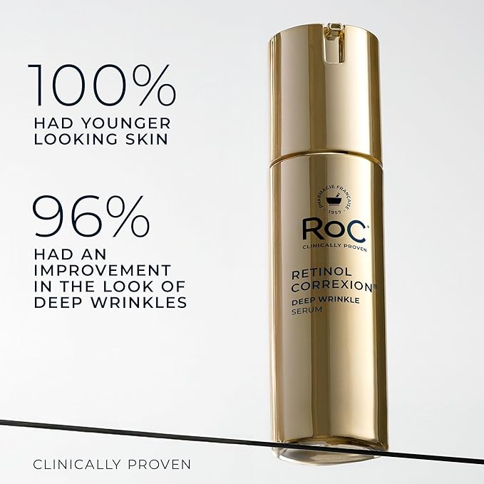 RoC Retinol Correxion Deep Wrinkle Retinol Face Serum - Image 4