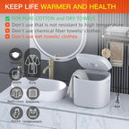 DOACE Upgraded Towel Warmer Bucket, Small Size Towel Warmers - Image 5