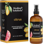 Healing Solutions Aromatherapy Shower Spray, Therapeutic Grade Essential Oils by HealingSolutions