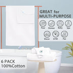 VOOVA & MOVAS White Towels Bathroom Sets - Image 3