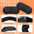 20 Pcs Eye Mask Sleep Masks Bulk Blindfolds - Image 3