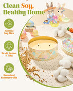 M&SENSE 2 Wick Soy Berry Candles, Oval Jenny Can Spring Candle 12oz, Dual-Wick - Image 3