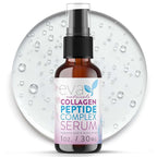 Eva Naturals Multi Peptide Face Serum – Anti Aging Collagen Peptides by EvaNaturals