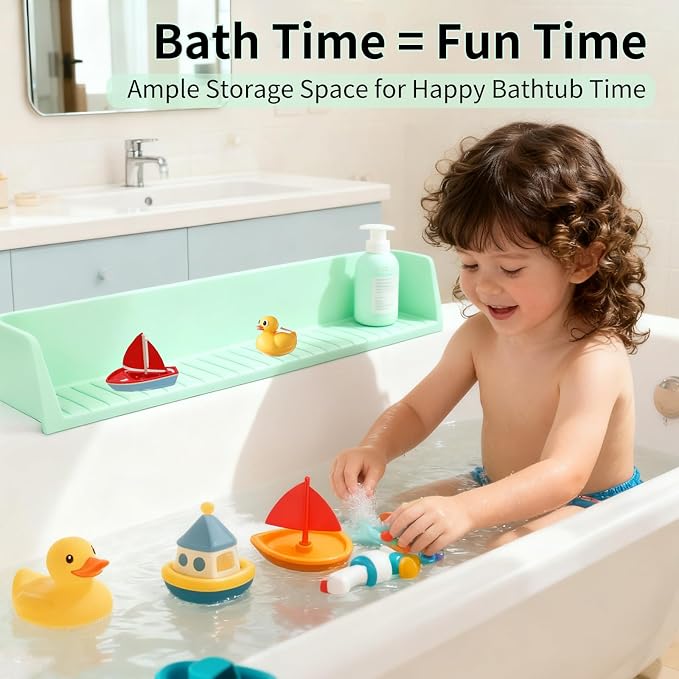 Bathtub Splash Guard for Tub Kids - Image 3