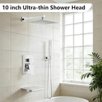 Midanya Shower System with Tub Spout, Bathtub Shower Faucet Set with Square - Image 2