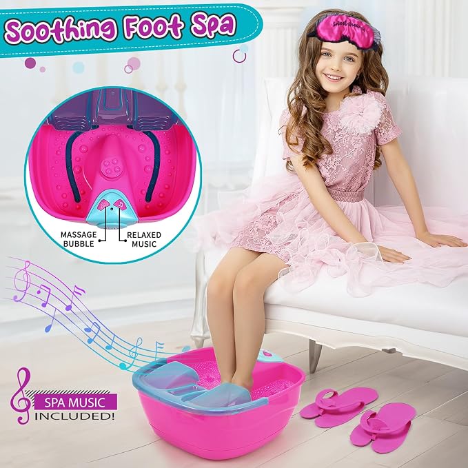Golray Kid Foot Spa & Nail Kit, Girl Gift - Image 4