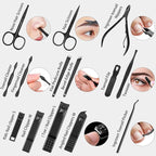 Nail Clippers Set, 26 Piece Manicure Set & Pedicure Kit, Stainless Steel - Image 5