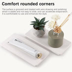 NiuYichee 2 Pcs Water Absorbing Stone Trays, Kitchen/Bathroom Sink Soap Dish - Image 3