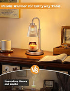Innqoo Champagne Gold Candle Warmer Lamp - Image 5