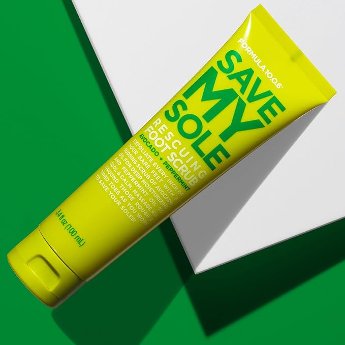 FORMULA 10.0.6 - Save My Sole Rescuing Foot Scrub Exfoliating Foot Treatment - Image 4