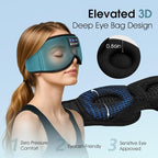 ZUMUSEN Bluetooth Sleep Headphones, 3D Wireless Music Eye Mask - Image 2