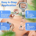 Myofascial Releaser Professional Cupping Therapy Set - Image 4
