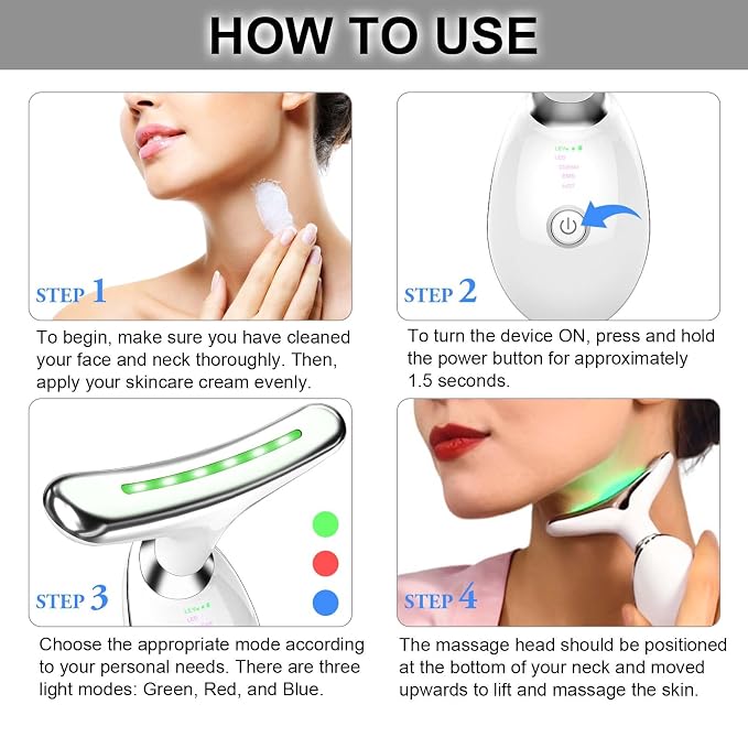 3-Color Light Therapy Facial Sculpting Tool – - Image 2