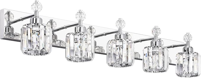 PRESDE Crystal 5-Light Vanity Light by HOME