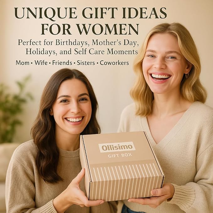 Luxury Spa Gift Basket for Women Self Care Kit, Hug in a Box, Get Well Soon - Image 3