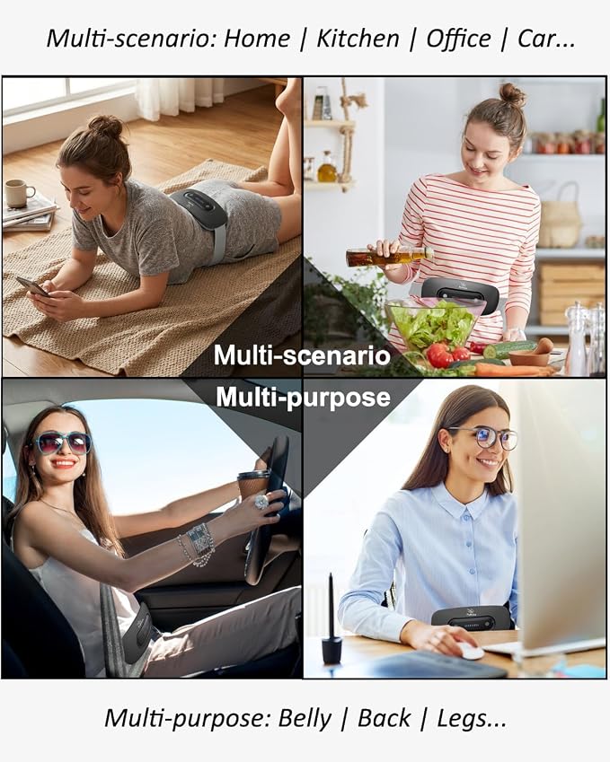 Electric Heating Pad, Portable Cordless Menstrual Heating Pad - Image 9