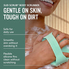 Sud Scrub® Antimicrobial Silicone Body Scrubber, Exfoliating Body Brush - Image 3
